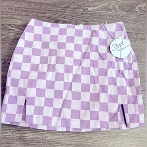 Cloud Ten NWT Mini Skirt Sz Small perfect for Gameday LSU TCU